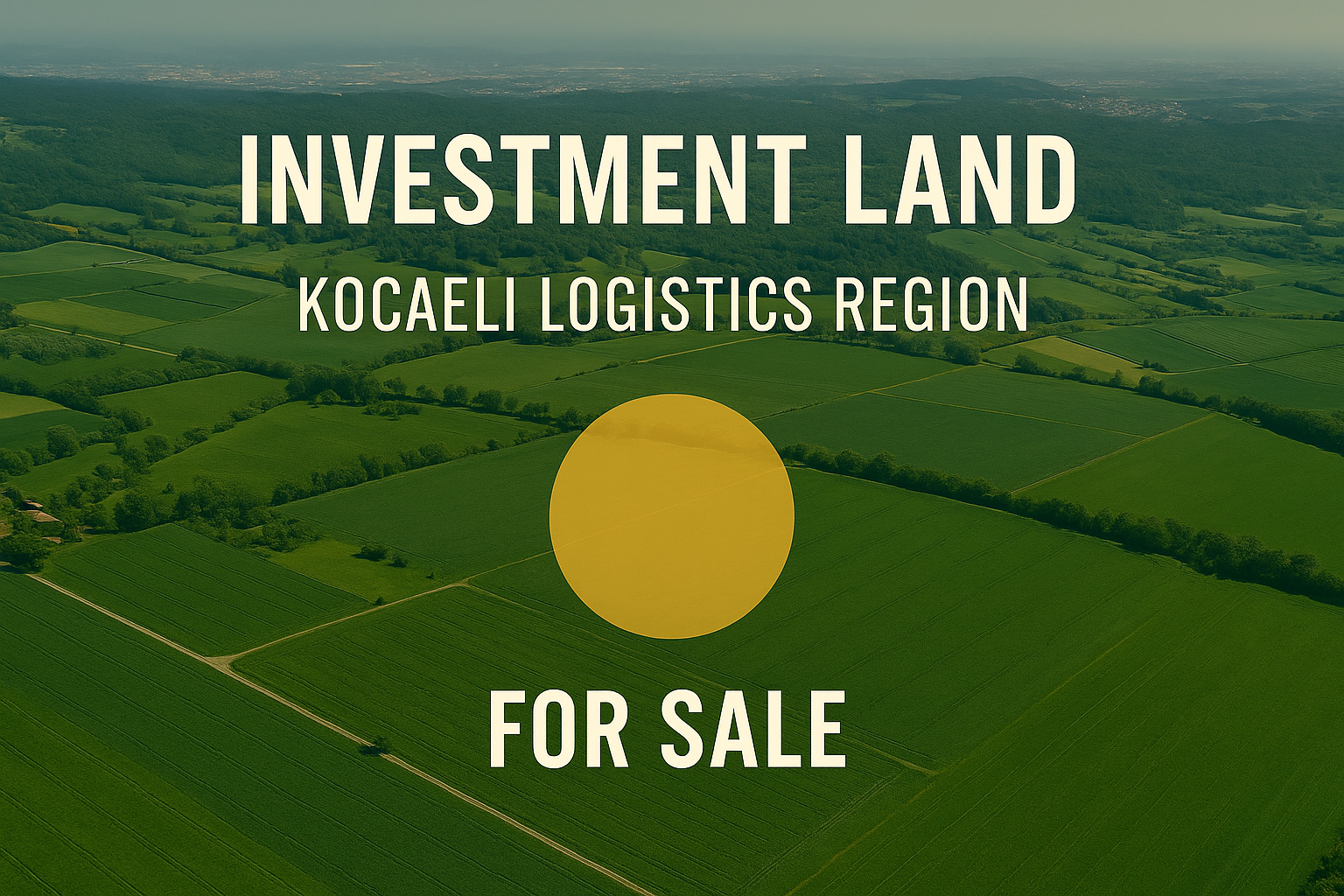 Investment land / farmland for sale in Başiskele Ovacık – 46,689 m²